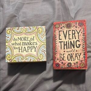 Desk Decor | Affirmations Decor | (Treasures Pre-Owned)